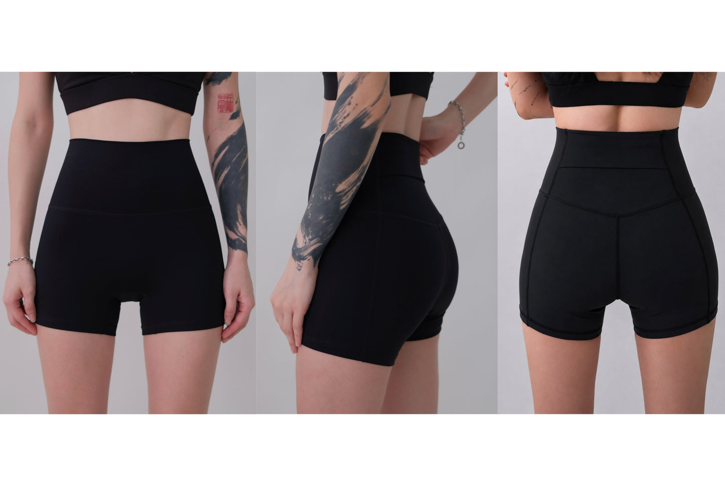 (SET of 3) Yoga Shorts