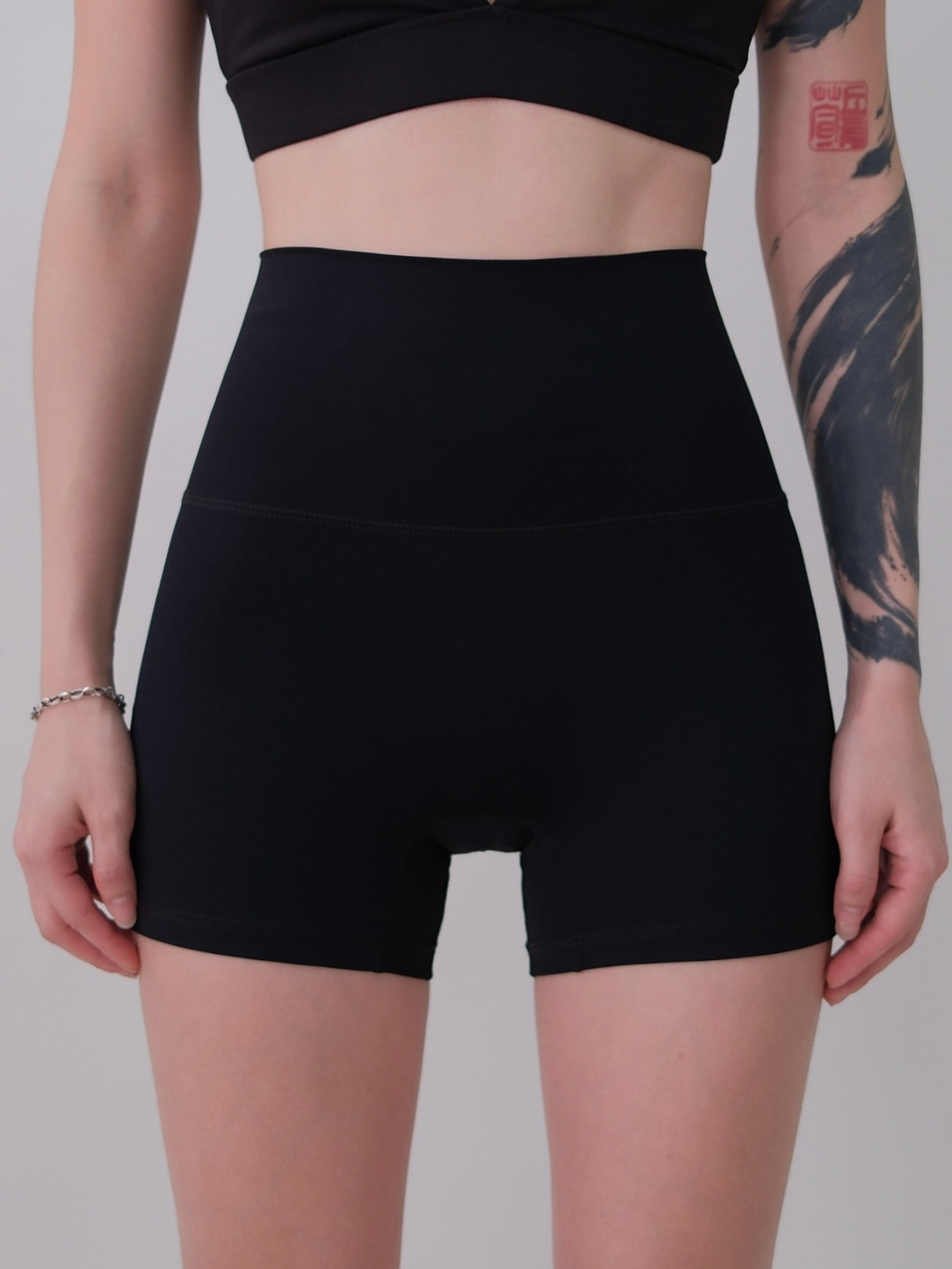 BLACK Yoga Shorts