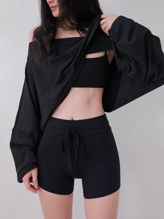 BLACK 3-Piece Lounge Set