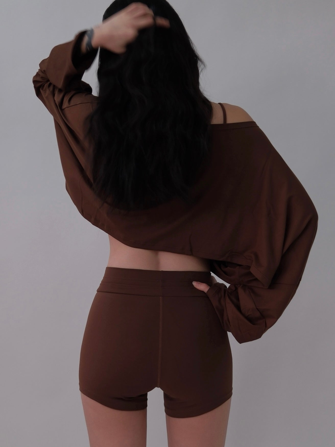 BROWN 3-Piece Lounge Set