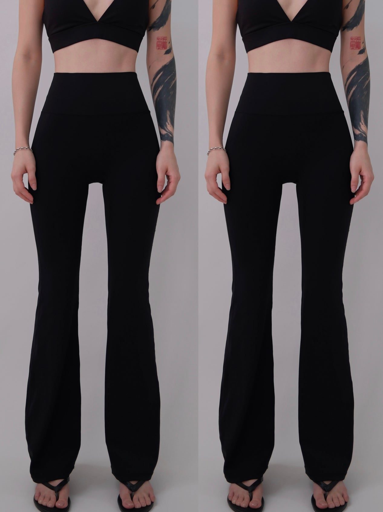(SET OF 2) Long Flared-Leg Yoga